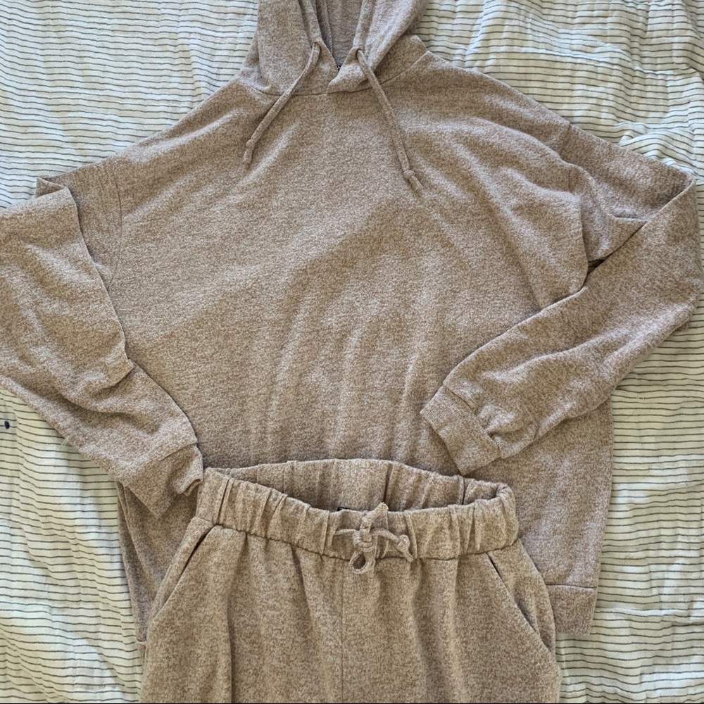 Nastygal Hoodie + Jogger lounge set